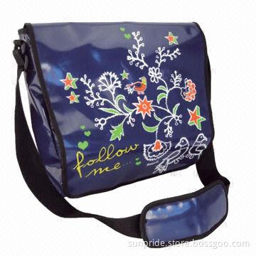 New Fashionable Casual PVC Shoulder Bag, Made of Fake Mesh PVC, Various Colors and Sizes Available